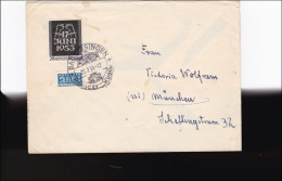 Brief 1954 Nach München  Aus Bad Kissingen - Briefe U. Dokumente