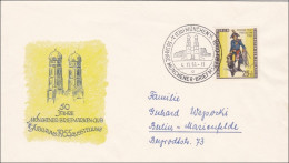 Münchner Briefmarken Club 1955 Nach Berlin - Jubiläum - Briefe U. Dokumente