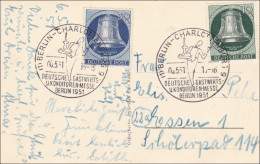 Ansichtskarte Gastwirt- Und Konditorenmesse 1951 Mit Sonderstempel - Covers & Documents