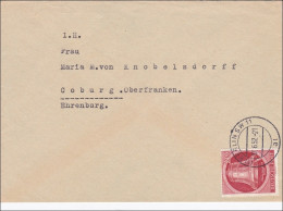 Berlin Nach Coburg 1952 - Storia Postale