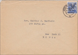 Brief 1948 Nach USA - Lettres & Documents