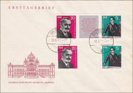 DDR:  1962: FDC Museum Leipzig - Lettres & Documents