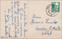 DDR:  1953: Ansichtskarte Geigende Nonne Von Dresden: ORTSPOSTKARTE Köpfe II - Briefe U. Dokumente