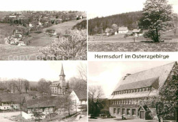 72643922 Hermsdorf Erzgebirge Teilansichten Kirche Hermsdorf Osterzgebirge - Autres & Non Classés