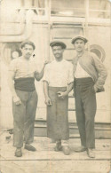 PHOTO-CPA . Jeunes Hommes Près De La Manche En 1914 - Sin Clasificación