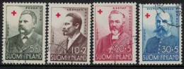 1956 Finland, Red Cross, Complete Set  Used. - Oblitérés