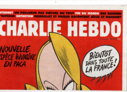 CHARLIE HEBDO N° 1219 . Décembre 2015 - Humour