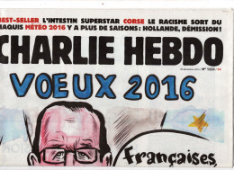 CHARLIE HEBDO N° 1223 . Décembre 2015 - Humor