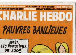 CHARLIE HEBDO N° 1214 . Octobre 2015 - Humour