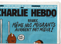 CHARLIE HEBDO N° 1213 . Octobre 2015 - Humour