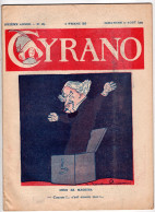 CYRANO . Revue Satirique . N° 269 Aout 1929 (voir Descriptif) - 1900 - 1949
