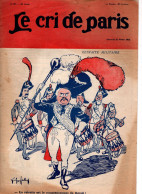 LE CRI DE PARIS . Revue Complète N° 787  Dimanche 25 Février 1912 - 1900 - 1949