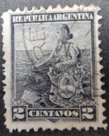 Argentinië Argentinia 1899 1903 (3) Symbols Of The Republic - Usados