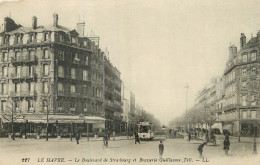 LE HAVRE . Boulevard De Strasbourg Et Brasserie Guillaume . - Unclassified