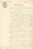 Bail à Ferme En 1880 Cheynet Notaire à Meysse Pour Victor BANDON ? - Manuscritos