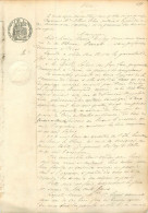 VENTE En 1895 . Notaire LEBRE Rochemaure . Mme DUFAY … - Manuscripts