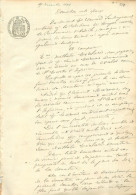 Donation Entre Epoux En 1896 . SOUBEYRAND Notaire De Meysse Mr MARMAS … - Manuscripten