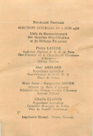 Elections Générales 2 Juin 1946  Ardèche . Rassemblement Gauches Républicaines … - Zonder Classificatie