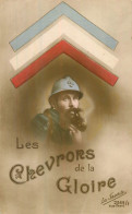 LES CHEVRONS DE LA GLOIRE . CPA La Favorite 2344/1 .  Guerre 14/18 - Patriotic