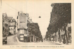 CHATELGUYON . Avenue Baraduc Et Rue De La Poste - Châtel-Guyon