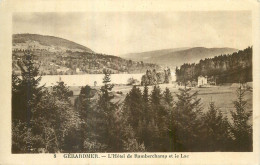 GERARDMER . Hôtel De Ramberchamp Et Le Lac . - Gerardmer