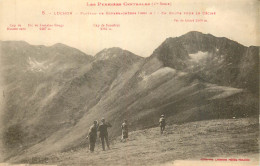 LUCHON . Plateau De SUPERBAGNERES . CPA Animée LABOUCHE FRERES TOULOUSE - Luchon