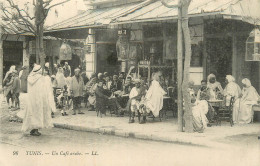 TUNIS . Un Café Arabe - Tunesië