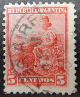 Argentinië Argentinia 1899 1903 (5) Symbols Of The Republic - Usati