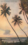 CEYLON . Suinset , Sea And Palms . Colombo . - Sri Lanka (Ceylon)