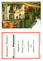 Calendrier Publicitaire Fernand POURPE Boulanger à OUST Ariège . 1970 - Kleinformat : 1961-70