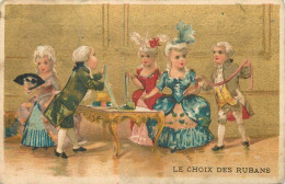 Carte P. MAILLEY Epicerie De Choix à MONTREUIL Sous BOIS Illustrée LE CHOIX DES RUBANS - Visiting Cards