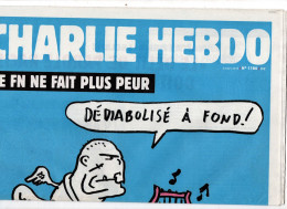 CHARLIE HEBDO N° 1180 Mars 2015 - Humor