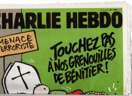 CHARLIE HEBDO N° 1188 Avril 2015 - Humor