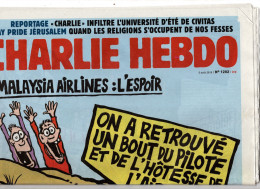 CHARLIE HEBDO N° 1202 Aout 2015 - Humour