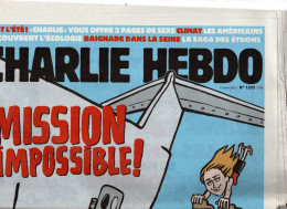 CHARLIE HEBDO N° 1203 Aout 2015 - Humor