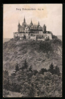 AK Burg Hohenzollern, Totalansicht Aus Der Ferne  - Altri & Non Classificati