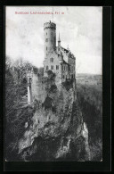 Künstler-AK Schloss Lichtenstein, Schlosspartie Am Berg  - Autres & Non Classés