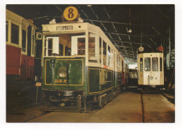 MUSÉE DES TRANSPORTS URBAINS PARIS-PARIS-MALAKOFF - REMORQUE UNIFIÉE DE LA SOCIÉTÉ DES TRANSPORTS - Tram