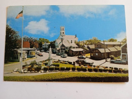 D202733    US   Cape Cod Mass. -  Chatham  -Seaview St. & Main Street -stamp  Handball - Cape Cod