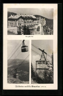 AK Rax, Bergstation Mit Gasthaus, Seilbahn  - Funicular Railway