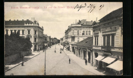 AK Belgrad, La Rue Du Prince Michel  - Servië