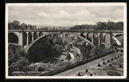 AK Luxembourg, Le Pont Adolphe  - Autres & Non Classés