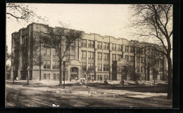 Foto-AK Chicago-Pullman, IL, Public School  - Chicago