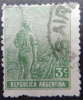 Argentinië Argentinia 1912 1913 (3) Farmer And Rising Sun - Oblitérés