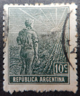 Argentinië Argentinia 1912 1913 (4) Farmer And Rising Sun - Usados