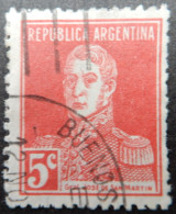Argentinië Argentinia 1923 (1) General San Martin - Usados