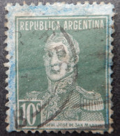 Argentinië Argentinia 1923 (2) General San Martin - Usados