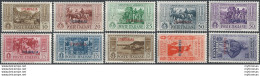 1932 Egeo Stampalia Garibaldi 10v. MNH Sassone N. 17/26 - Autres & Non Classés