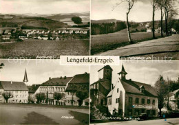 72641658 Lengefeld Erzgebirge Waldesruh Markt Gaststaette Kalkwerk Siedlung Leng - Other & Unclassified