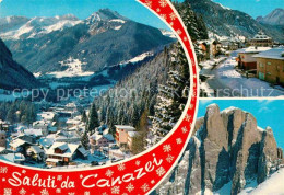 72641509 Canazei Gesamtansicht Wintersportplatz Dolomiten Gebirgspanorama Canaze - Sonstige & Ohne Zuordnung